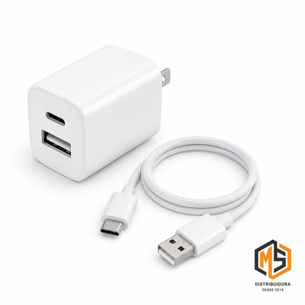 CARREGADOR DE IPHONE 2 USB FONTE E CABO HMASTON
